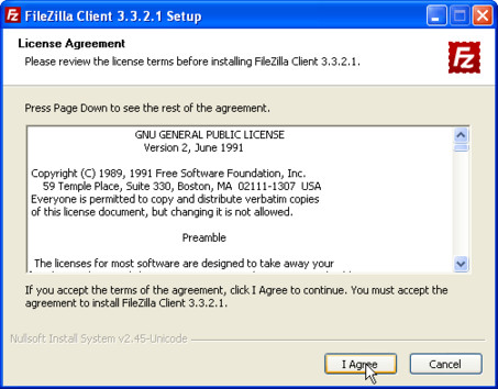 filezilla install path